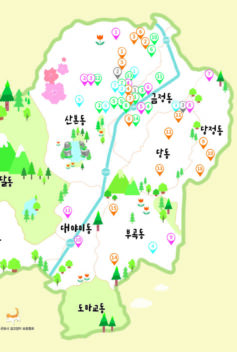 2022 군포시 공익활동단체 지도